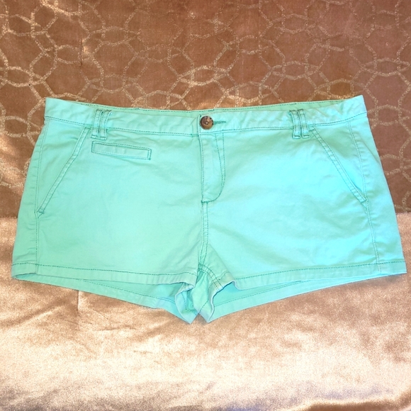Express Pants - Express 2010s Mint Green Shorts